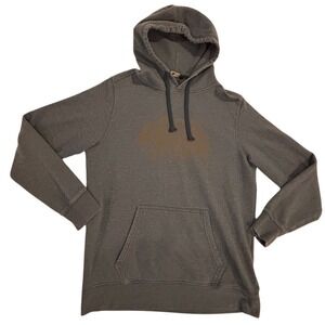 The North Face Men's Hoodie Size Large Bear With Logo Blue Gray Elevated Basics